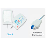 Product Image PadPro Multifunction Defib Pads, Radiotranslucent, Universal Connector, 6in x 4.25in, Adult/Child Greater than 10kg