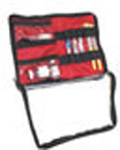 Product Image Med-Loc Medication Locker, 9inch x 6 1/2inch, Black, Elastic Loops for Meds