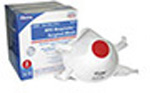 Product Image N95 Mask, Particulate, Respirator/Surgical, One Way Valve, Cone, White