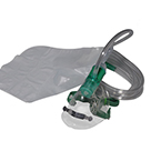 Product Image Oxygen Mask w/7 Foot Tubing w/Fits All, High Conc, Partial Non-Rebreather, Elongated, Adult