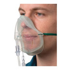 Product Image Sentri EtCO2, Medium Concentration Mask, With CO2 Monitoring Line and Tube, 2.1m, Adult