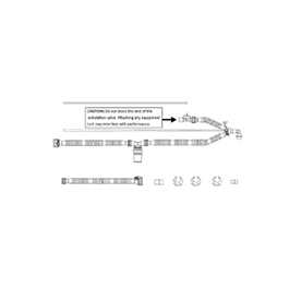 Product Image J-Circuit w/Water Trap, Pediatric, 15mm, for Newport HT70 Plus Ventilator