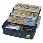 Product Image Tackle Box, XL, 3 Tray, 19.25 in L x 10 in W x 9.75 in H, Molded Plastic 2/cs