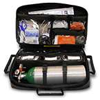 Product Image Thomas O2 Lite Oxygen Bag, Cordura Nylon, Red