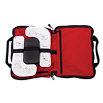 Product Image Basic King Vision Video Supply Bag, Red, 13in x 10.5in x 2.5in