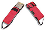 Product Image IV Kit, 12inch L x 2inch W x 5inch D, Lined w/Polar Fleece, Vinyl Window Side, Red