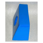 Product Image Big Blue Replacement Vinyl Head Blocks, Extra Large, w/Ear Holes, 1 pr, Blue