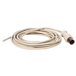 Product Image Esophageal/Rectal Temp Probe, 2-Pin Plug, 12 Fr, 10 Foot Lead, for MRx, MP2, Adult/Pediatric