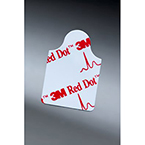 Product Image Red Dot? Resting EKG Electrode 2330, Tab Style, 2cm x 2cm