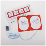 Product Image Defib Pads, Disposable, for Heart-Start FR2 and MRx, Above 55 lbs., Child/Adult, 1pr/pk