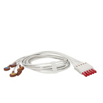 Product Image 5-Lead Set, w/Snaps, Chest, 1 m Length, for Heart-Start MRx ALS Monitor/Defibrillator
