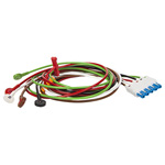 Product Image 5-Lead Set, w/Snaps, Extremities, 1.6 m Length, for Heart-Start MRx ALS Monitor/Defibrillator