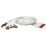 Product Image 5 Lead Ruggedized EMS Set, Chest, Snap, Shielded AAMI