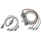 Product Image 12-Lead One Step ECG Cable, AAMI incl 4-Lead Trunk Cable and Removable Precordial 6 Lead Set