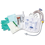 Product Image Foley Catheter Tray, Gloves, PVP Swabsticks, Underpad, Drape, Lube Jelly, 16Fr, 5cc