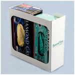 Product Image Glove Dispenser, Empty, Double, White Baked Enamel, 10 1/2inch x 10inch x 3 3/4inch