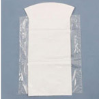 Product Image Containment Bag, White Opaque w/Hand Protector, Rigid Collar, Inner Seal, 22oz, 650cc *discontinued*