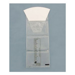Product Image Containment Bag, Clear Graduated w/o Hand Protection, Rigid Collar, Inner Seal, 1000cc, 1200/Case *discontinued*