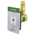 Product Image Gentec Wall Plate, Oxygen, Ohmeda Compatible
