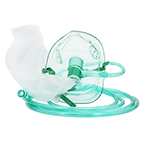 Product Image Oxygen Mask, Partial Non-Rebreather, Adult, Elongated, High Concentration
