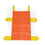 Product Image Sit Stretcher, Compact, w/6 Hand Holds Vinyl, 20inch x 34inch, Orange