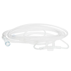 Product Image O2 Nasal Cannula, Adult, Clear Flared Nasal Prongs, 7 foot Kink Resistant Tube, Universal Connector