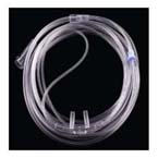 Product Image Oxygen Nasal Cannula, Conventional, Non-Flared Nasal Prongs, Clear, 7ft Tubing, Adult