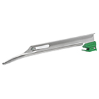 Product Image Curaplex Select Greenline/D Laryngoscope Blade, Fiber Optic, 195mm, Adult MED, Miller 3