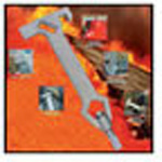 Product Image 511 Tool, Functions as an Adjustable Hydrant Wrench, Spanner Wrench, Gas Shut-off Tool, Pry Axe Head