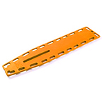 Product Image NAJO Lite Backboard, with 18 Pins, Orange, 14.5 Lb, 16 in W X 2 in H X 72 in L