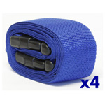 Product Image EZ Straps for EZ LIFT, 2 Buckle Standard, Loop Lock Ends, Blue *Limited Quantity*