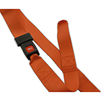 Product Image Shoulder Restraint System, BioThane G2, Orange, Torso Straps Only, 7 ft