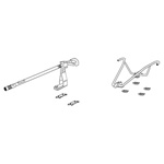 Product Image 175-4 Fastener Kit, Removable Floor Mount with Extra Set of Floor Plates