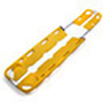Product Image Scoop Stretcher, Plastic, 3 Patient Restraint Straps, 63 1/2 - 78inch L x 18inch W, 15 lbs