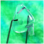 Product Image O2 Mask, Aerosol Mask, without Tubing, Clear Soft Vinyl