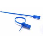 Product Image Cynch-Lok Drug Locks, Sequentially Numbered, Tamper Evident Seal, 11inch, Long, Blue