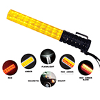 Product Image Flashback Five Light Baton, Red/Amber, 13 1/2 in L, Five Stage Switch