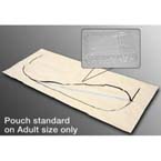 Product Image EnviroMed-Body Bag with ID Tags, White, 36inch x 92inch, 10mil