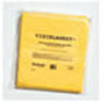 Product Image Visiblanket , yellow, highly absorbent material w/poly fluid barrier, 50inch x 84inch