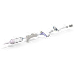 Product Image IV Admin Set, 10 Drop, 1 Needleless and 1 Split Septum Injection Site, DEHP-Free, 83 inch
