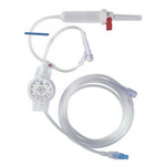 Product Image Stat 2 IV Gravity Controller, 20 Drop, Universal Spike, 2 Split Septum Y Site, 15 micron Filter, 84inch