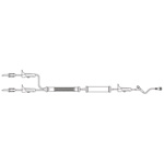 Product Image Blood Admin Set, 10 Drop, Y-Type, 1 Injection Site, 170? Blood Filter, Pump Chamber, 85inch
