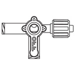 Product Image 3-Way Stopcock w/ Swivel Male Luer Lock