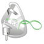 Product Image Oxygen Mask w/7 Foot Tubing, Medium Concentration, Elongated, Pediatric