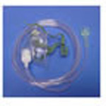 Product Image Oxygen Mask, Medium Rebreather, 7 Foot Oxygen Tubing w/Universal Connector, Elongated, Pediatric