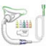 Product Image Venturi Tracheostomy Mask, 6in Tubing, Elongated, 24, 28, 31, 35, 40, 50% Diluters, Adult