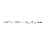 Product Image IV Admin Set, 60 Drop, Pediatric, 1 AMSafe and 1 Split Septum Injection Site, DEHP-Free, 83inch