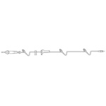 Product Image IV Solution Set, Clearlink Continu-Flo, 10 Drop, w/3 Clearlink Luer Activated Valves, 109inch