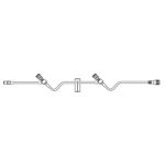 Product Image IV Extension Set, Standard Bore w/2 SAFSITE Valves, Distal SPIN-LOCK Connector, DEHP-Free, 35inch