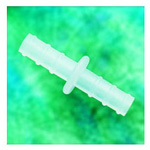 Product Image Oxygen Supply Tubing Connector, Ribbed, Couples Oxygen Supply Tubing Utilizing 5-7mm Cont